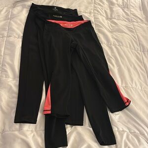 Lot of 3 pairs of leggings-2 of Old Navy & 1 Exp Core Performance - Size Medium